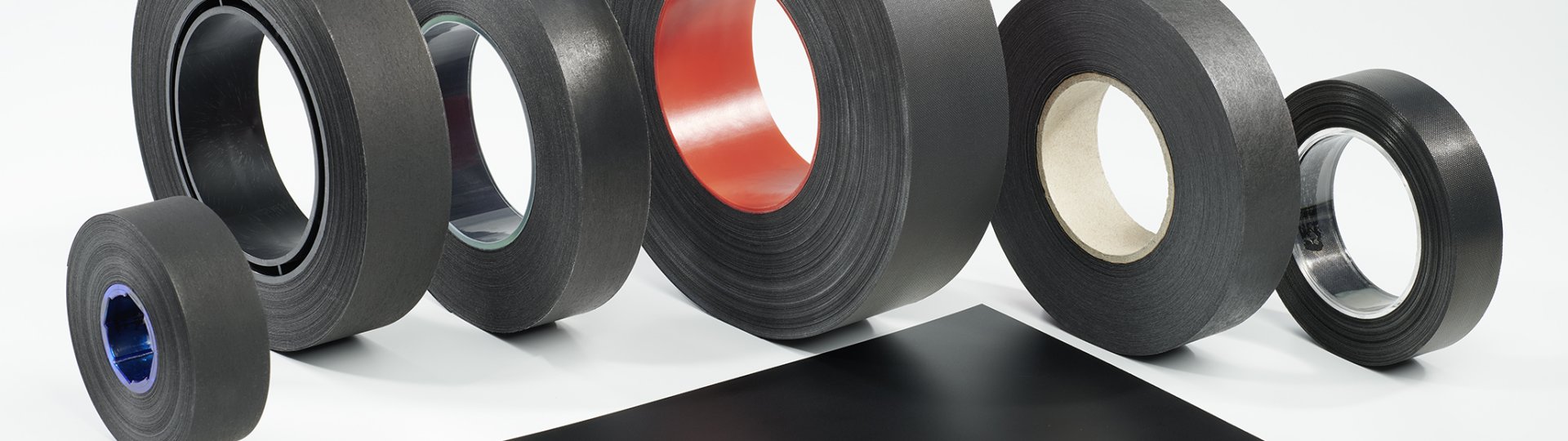 Leitfähige Materialien von Krempel. Conductive Tapes
