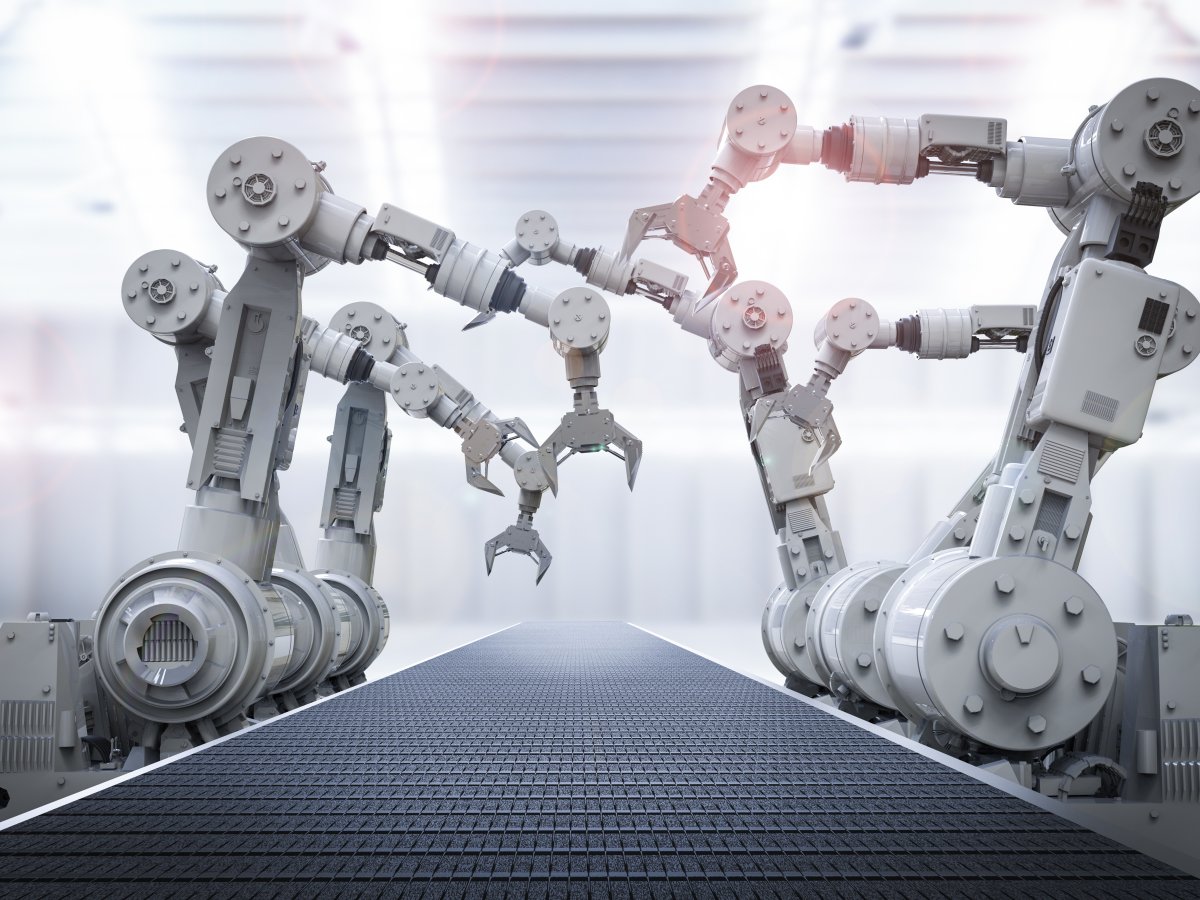 Prepregs für Roboterarme