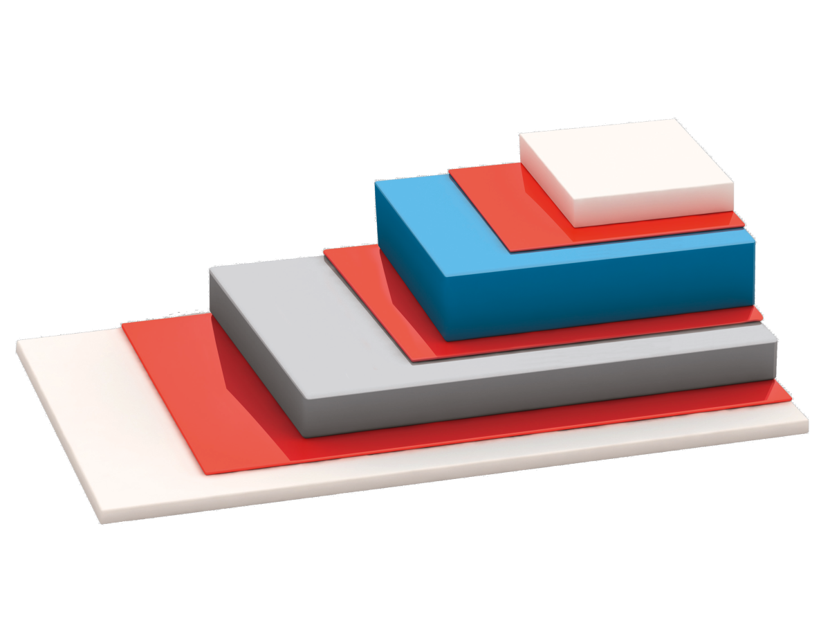Schichtaufbau eines Backsheets für Dünnschichtmodule